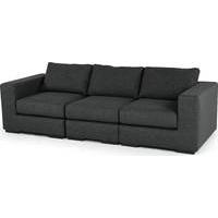 mortimer 4 seater modular sofa shadow grey