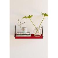 Modern Metal Wall Shelf, RED