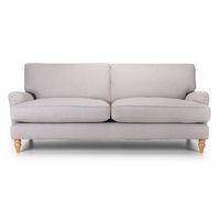 Monza 4 Seater Sofa Light Grey Latte