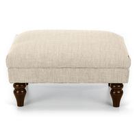 Monza Footstool Fudge Dark