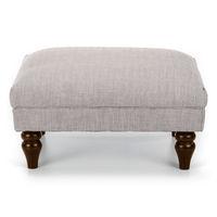 Monza Footstool Smoke Grey Dark