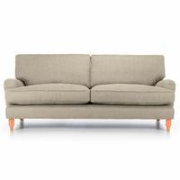 Monza 4 Seater Sofa Victoria Linen Latte