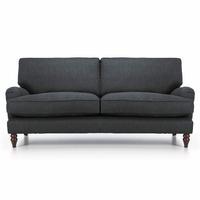 Monza 3 Seater Sofa Victoria Steel Dark