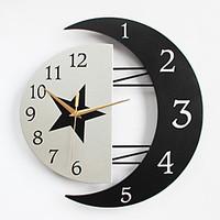 Modern/Contemporary Houses Wall ClockOthers Metal / Wood 3231CM Indoor Clock