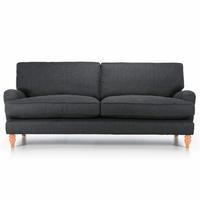 Monza 4 Seater Sofa Victoria Steel Latte