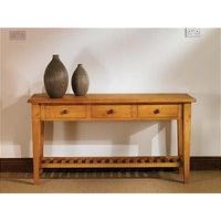 Mottisfont Waxed Hall or Side Table 5ft (Wooden)