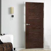 monaco flush walnut veneer door is varnish pre finished