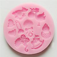 Mold 3D Cartoon For Cake For Cookie For Pie Silicone Eco-Friendly High Quality Nonstick