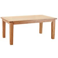 Molton Solid Oak 180cm Table with 6 Oakridge Chairs Cream