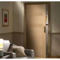 Monaco Oak Fire Door is Lacquer Pre-Finished and 1/2 Hour Fire Rated