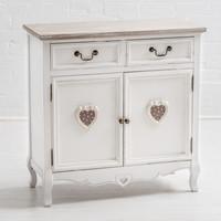 Montpellier Shabby Chic White Painted Sideboard