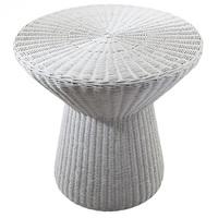 Moritz Mushroom Side Table In Light Grey