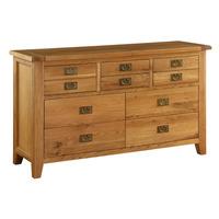 Molton Solid Oak 7 Drawer Chest