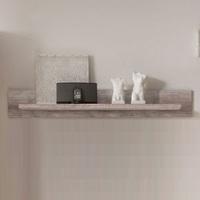 Montreal Wall Mounted Display Shelf In Monument Canyon Oak