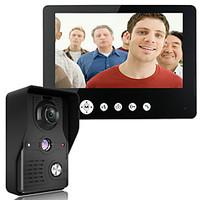 MOUNTAINONE 9 Inch Video Door Phone Doorbell Intercom Kit 1-camera 1-monitor Night Vision