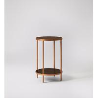 mosse side table in mango wood iron