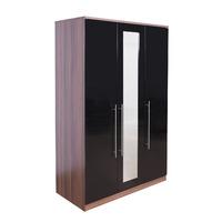 Modular 3 Door Wardrobe with Mirror Modular 3 Door Robe with Mirror