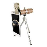 mobile phone telescope 18x and 37mm mobile phone clip soil hao gold