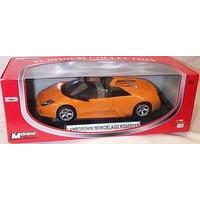 mondo motors platinum collection orange lamborghini murcielago roadster 1.18 scale diecast model
