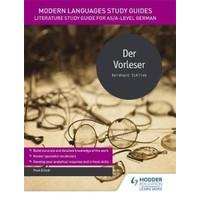 modern languages study guides der vorleser literature study guide for  ...