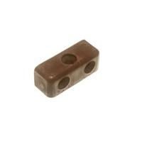 Modesty Fixit Furniture Connecting Jointing Block Brown ( pack of 200 )