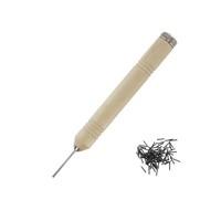 modelcraft 1 piece pen grip pin pusher with 100 black pins