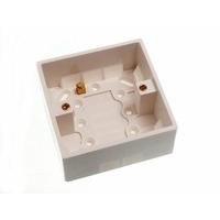 Moulded Pattress Surface Mount Back Box Single 1 Gang 35MM ( pack of 20 )