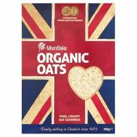 Mornflake Organic Oats (750g) - Pack of 6