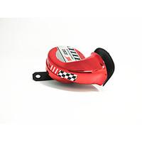 Motorcycle Red Universal Snail Horn Overshoot Waterproof 12V Pedal Genius Fantasy 125 Modified Speaker
