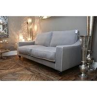 Mocha Equestrian 3 Seater Sofa