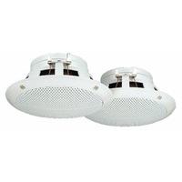 monacor flush mount speaker pair with dual cone 40 wmax 20 wrms 8 ohm