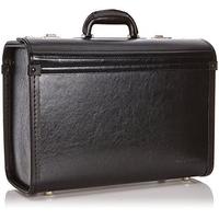 monolith pilots case bonded leather black