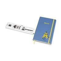 Moleskine Minions Limited Edition B29 Blue Large Ruled Notebook Hard