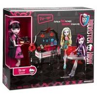 monster high die ner and draculaura doll and playset