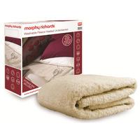 morphy richards 600003 double dual control fleece underblanket