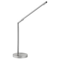 modern two tone chrome led desk lamp with switch