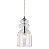 Modern and Unique Bottle Shaped Glass Ceiling Pendant Light Fitting