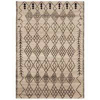 Modern Geometric Tribal Wool Rug - Amir 160x230
