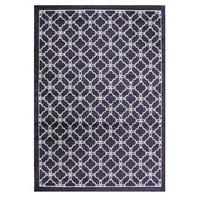 modern heather purple trellis rug bombay 110 cm x 160 cm