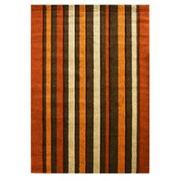 Modern Striped Spice Rug Havana - 110 cm x 160 cm