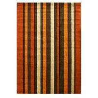 modern striped spice rug havana 160cm x 220cm