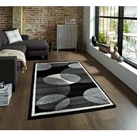 modern soft hand carved grey black rugs design rug tolka 120cm x 170cm ...