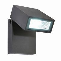 morti 10w cob led wall anthracite ip44 620lm 85655