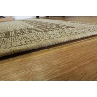 Modern Biege Non Slip Sisal Rug - Aragon 60x180cm (1\'11\