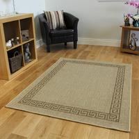 Modern Biege Non Slip Sisal Rug - Aragon 120x160cm(3ft11\