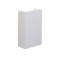 mornington 2 x 2w led wall plaster white 460lm 85522