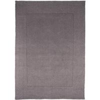 Modern Light Grey Wool Rug - Tuscany 120x170