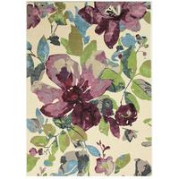 Modern Multi Bellflower Wool Rug - Elegance 160x230