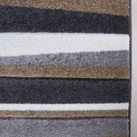 modern beige grey striped living room rug rio 160x230cm