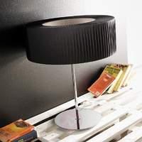 Modern table lamp Bughy, black